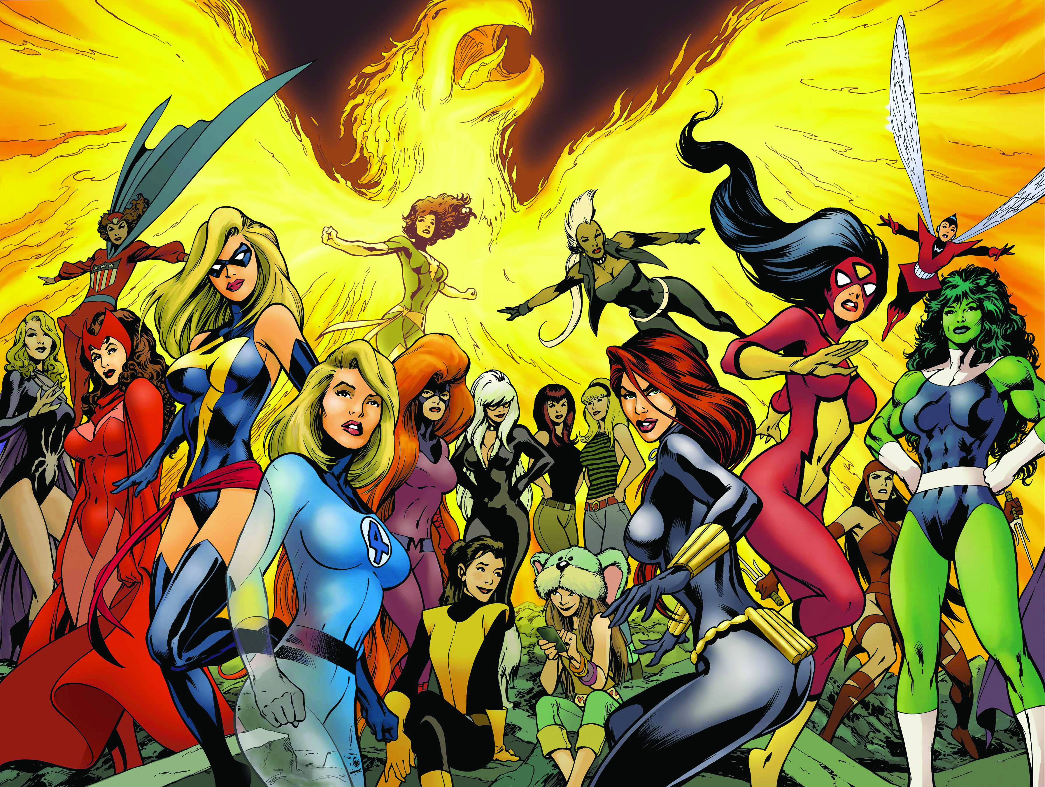 Women Of Marvel Celebrating Seven Decades