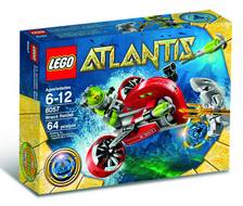 LEGO ATLANTIS WRECK RAIDER SET