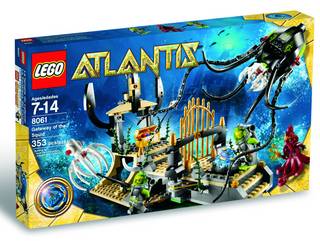 LEGO ATLANTIS GATEWAY O/T SQUID SET
