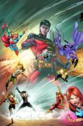 TEEN TITANS CHANGING OF THE GUARD TP
